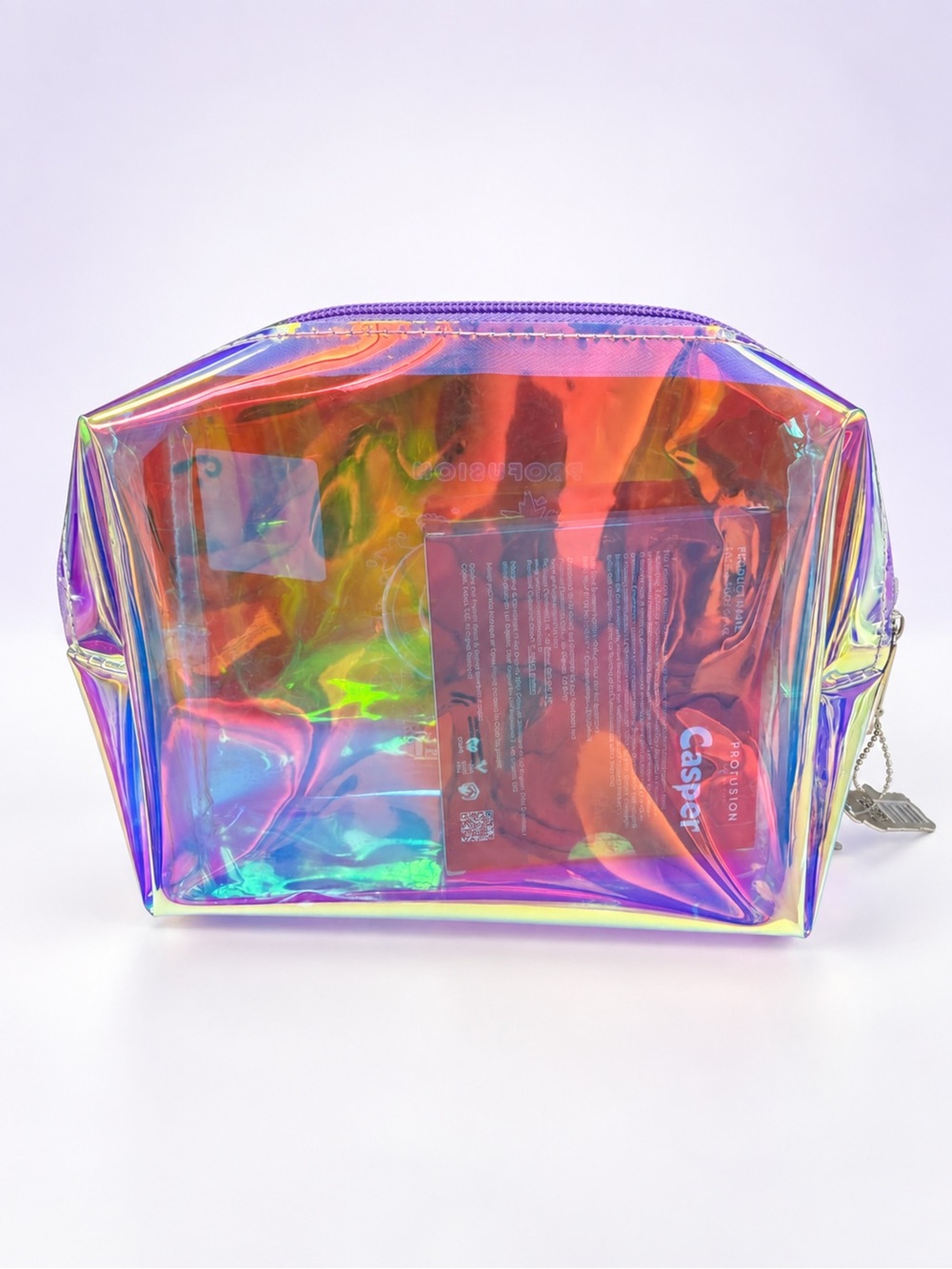 Profusion Cosmetics Iridescent Rainbow Casper Cosmetic Pouch - Picture 2 of 2
